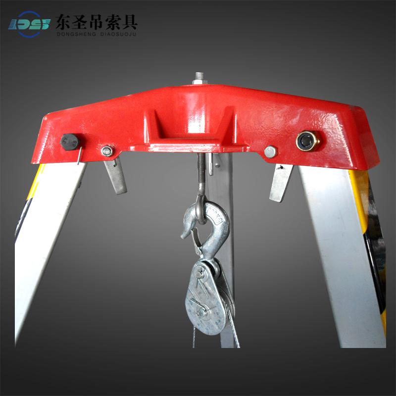 當救援三腳架有異常聲響時需要及時維修